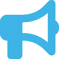Bullhorn icon representing the marketing resources you'll access with San Diego property management services